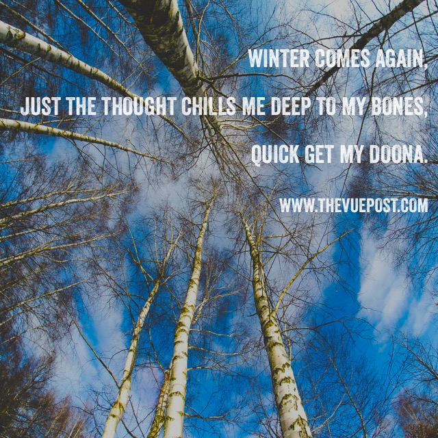 Winter haiku 2016